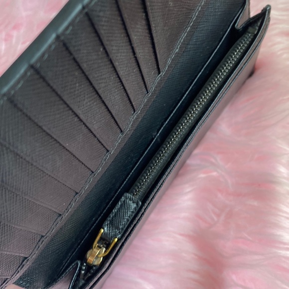 🖤 Prada Saffiano Leather long Bifold Wallet - Picture 9 of 13